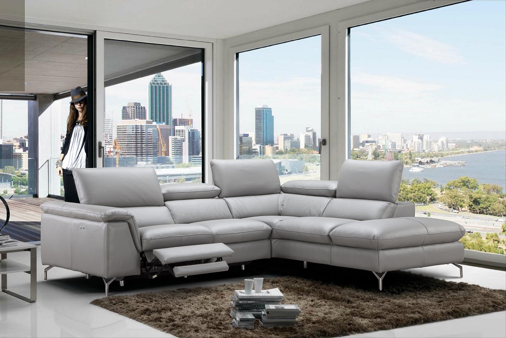 100 percent leather sectional sofa in southern california
