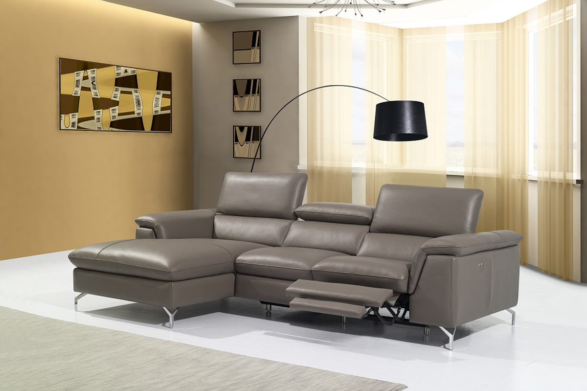 high end leather sectional sofa