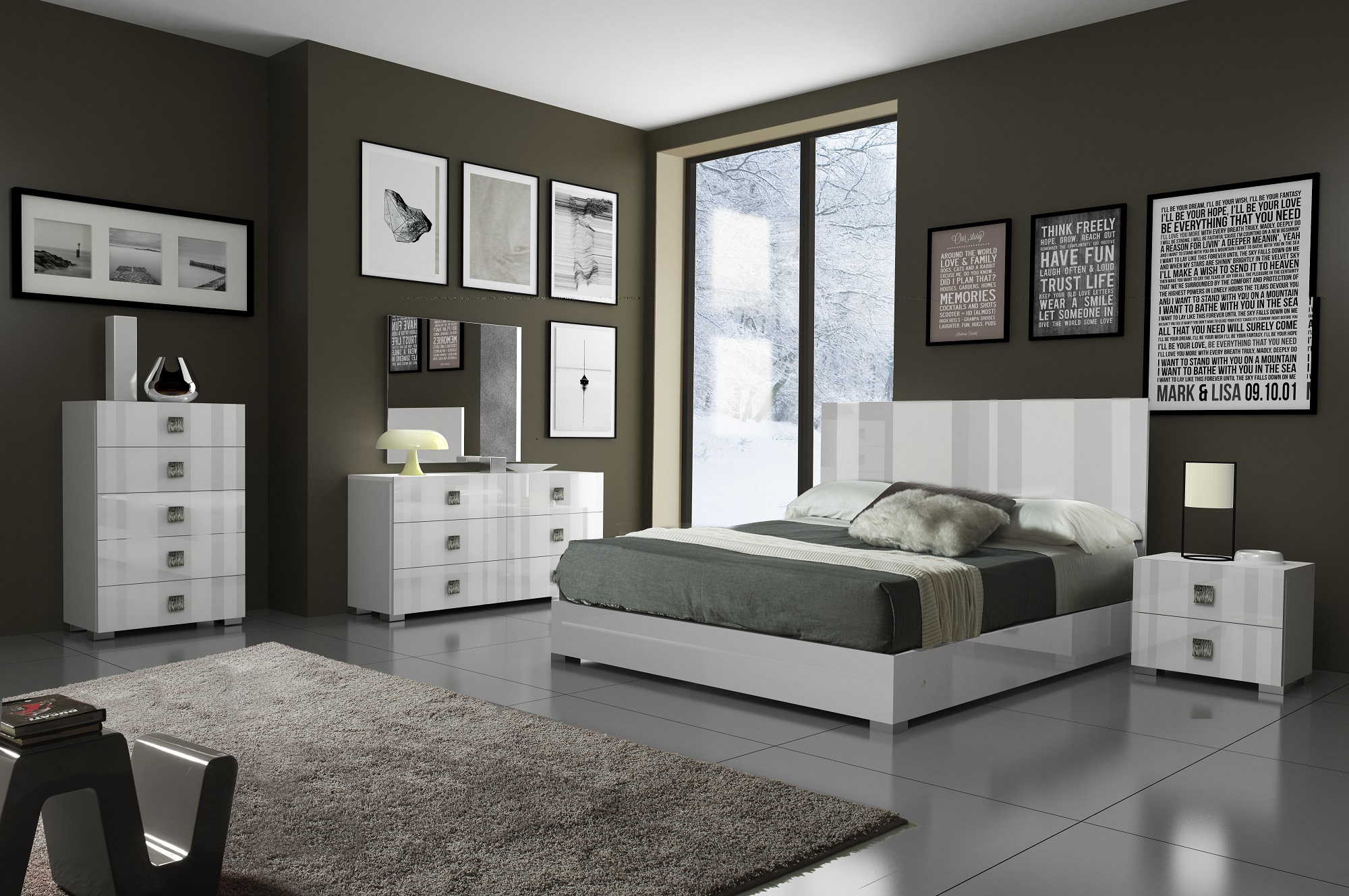 modern bedroom furniture designs 2024