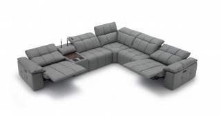 Luxury Italian Leather Sectional Sofa