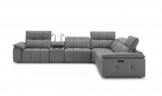 Luxury Italian Leather Sectional Sofa