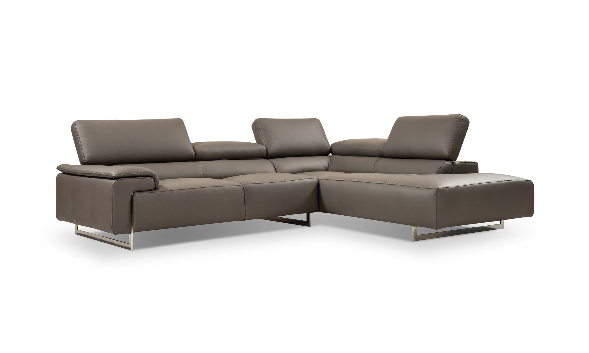 italian leather blue sectional sofa
