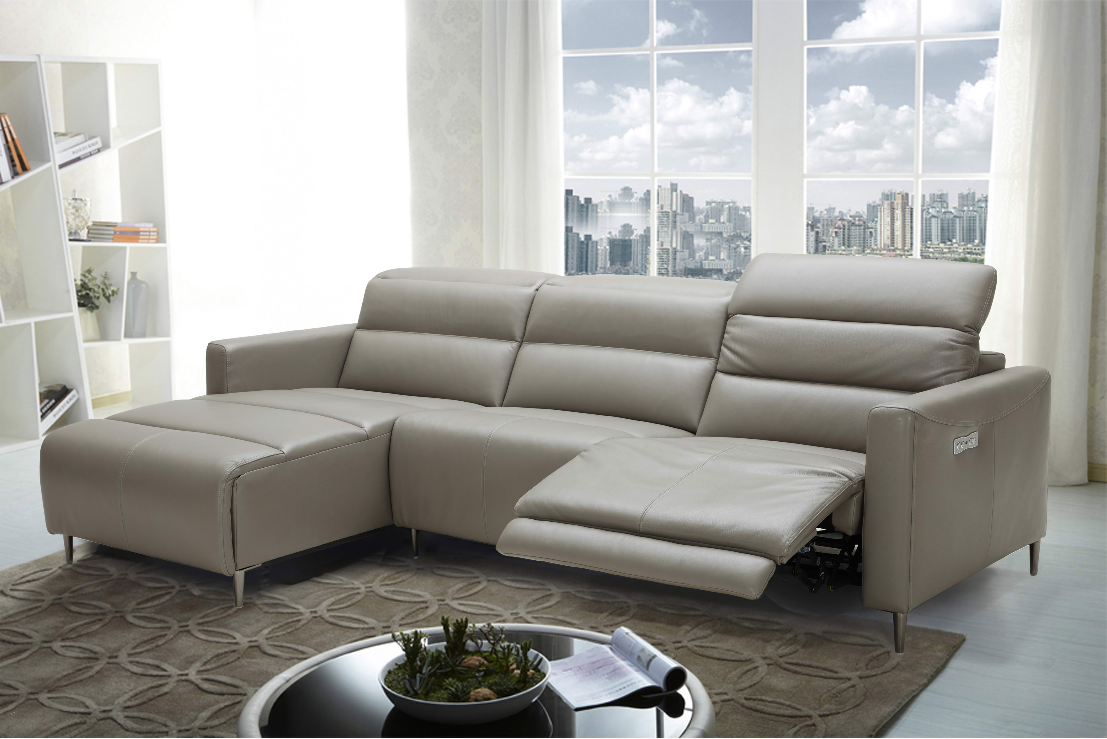 high quality leather living room furniture