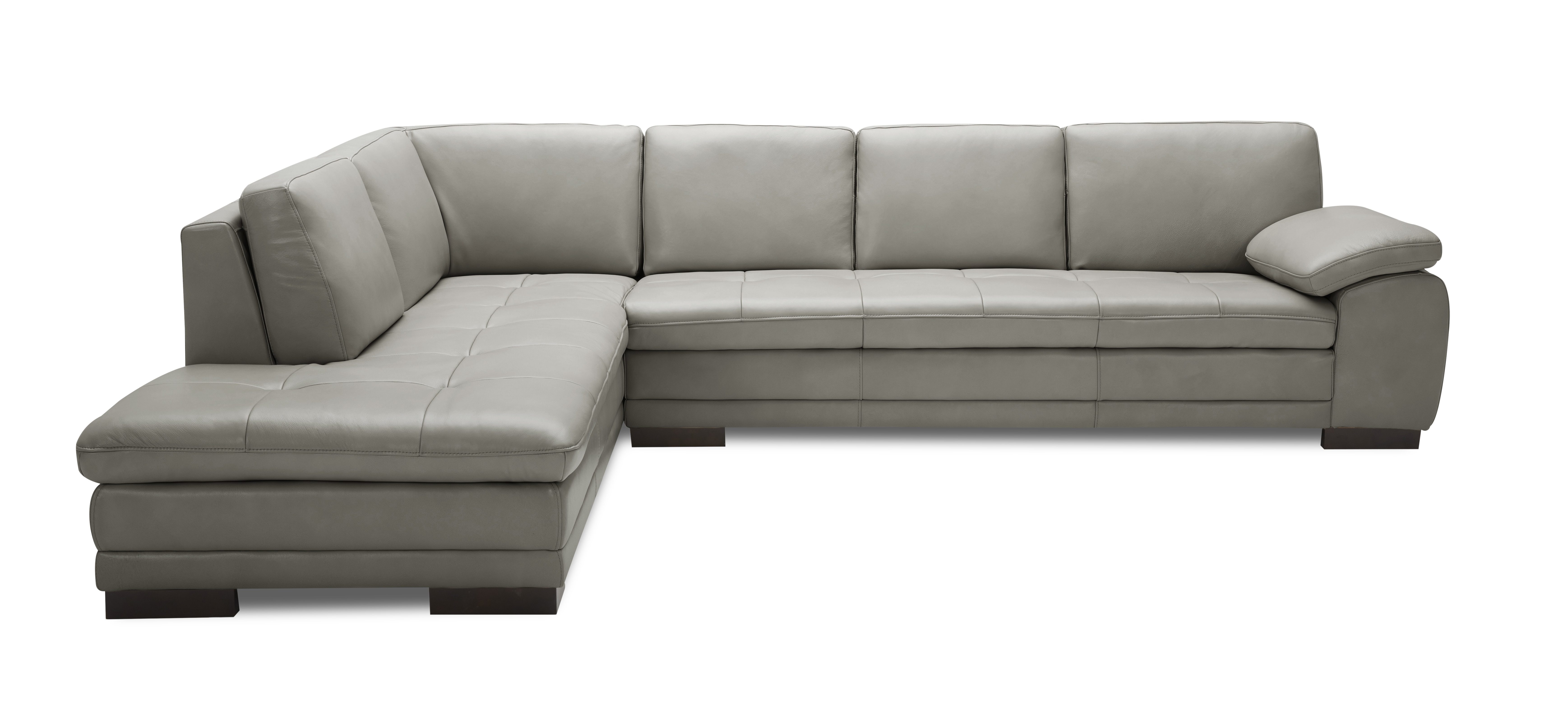 italian design franco leather sectional sofa