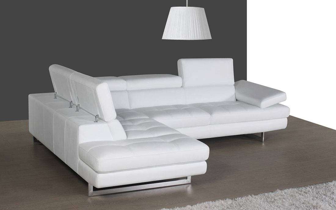 white leather corner sectional sofa