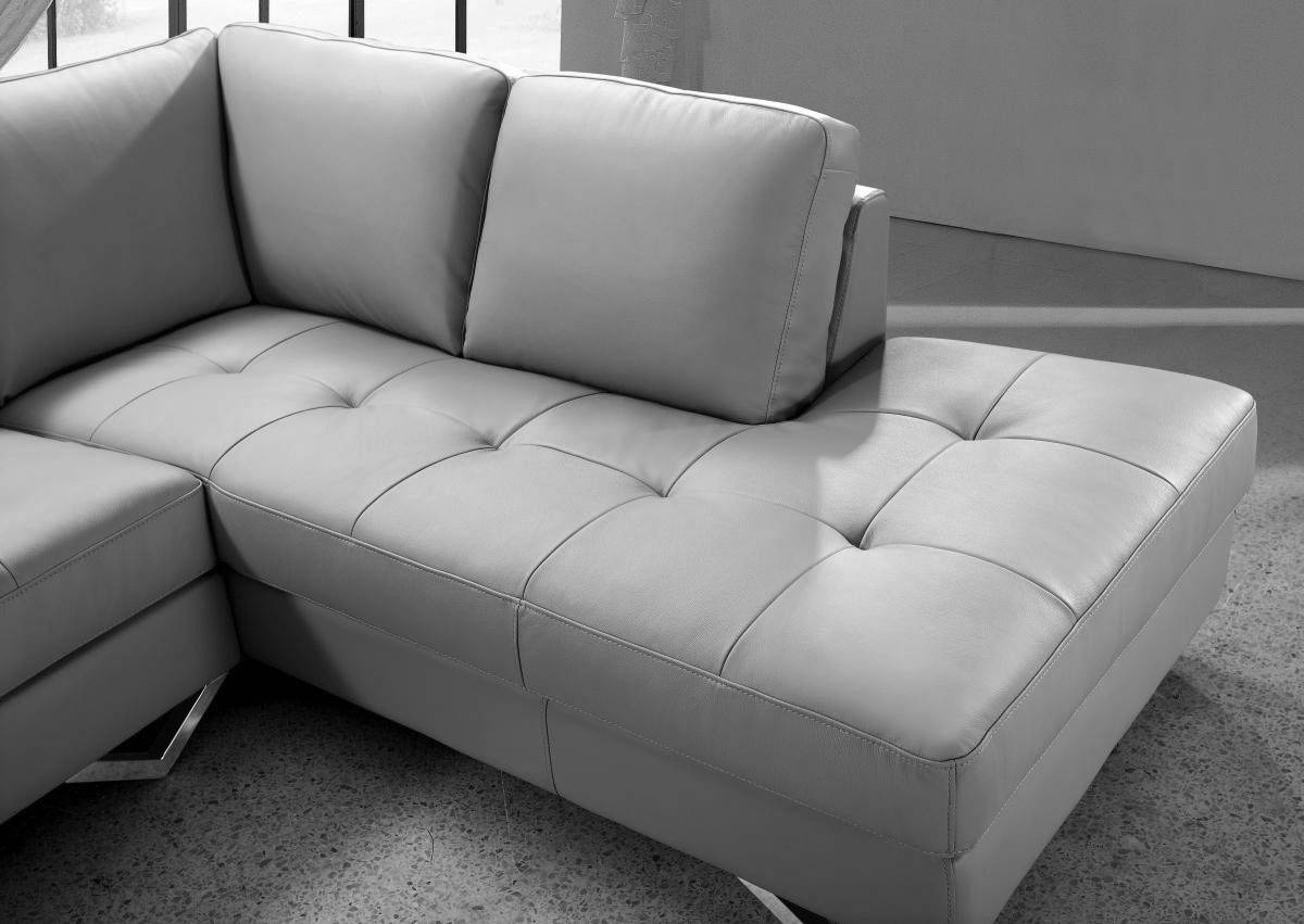 woodbridge leather sectional sofa
