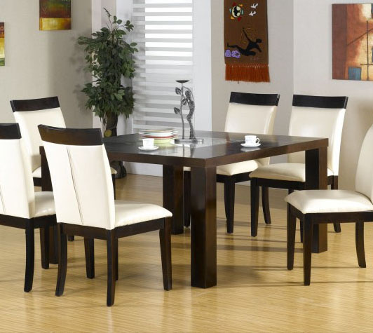 contemporary 480  european furniture brown dining ae table.jpg kitchen room