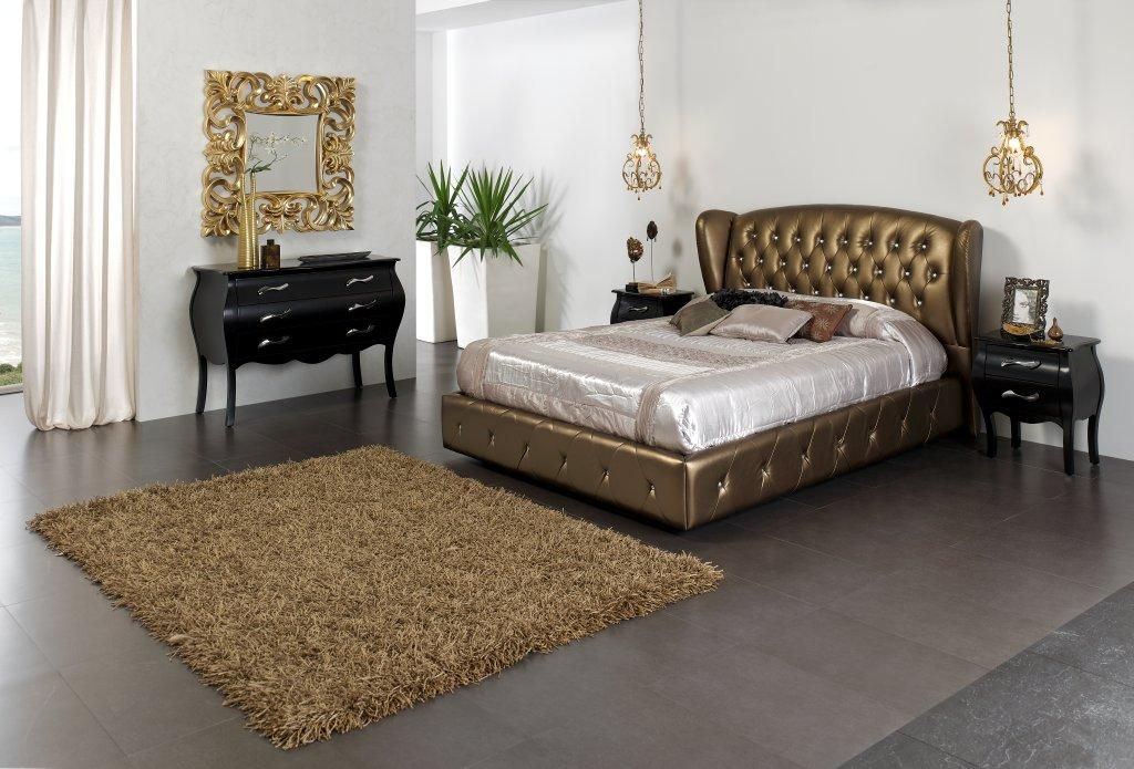 leather covered bedroom furniture