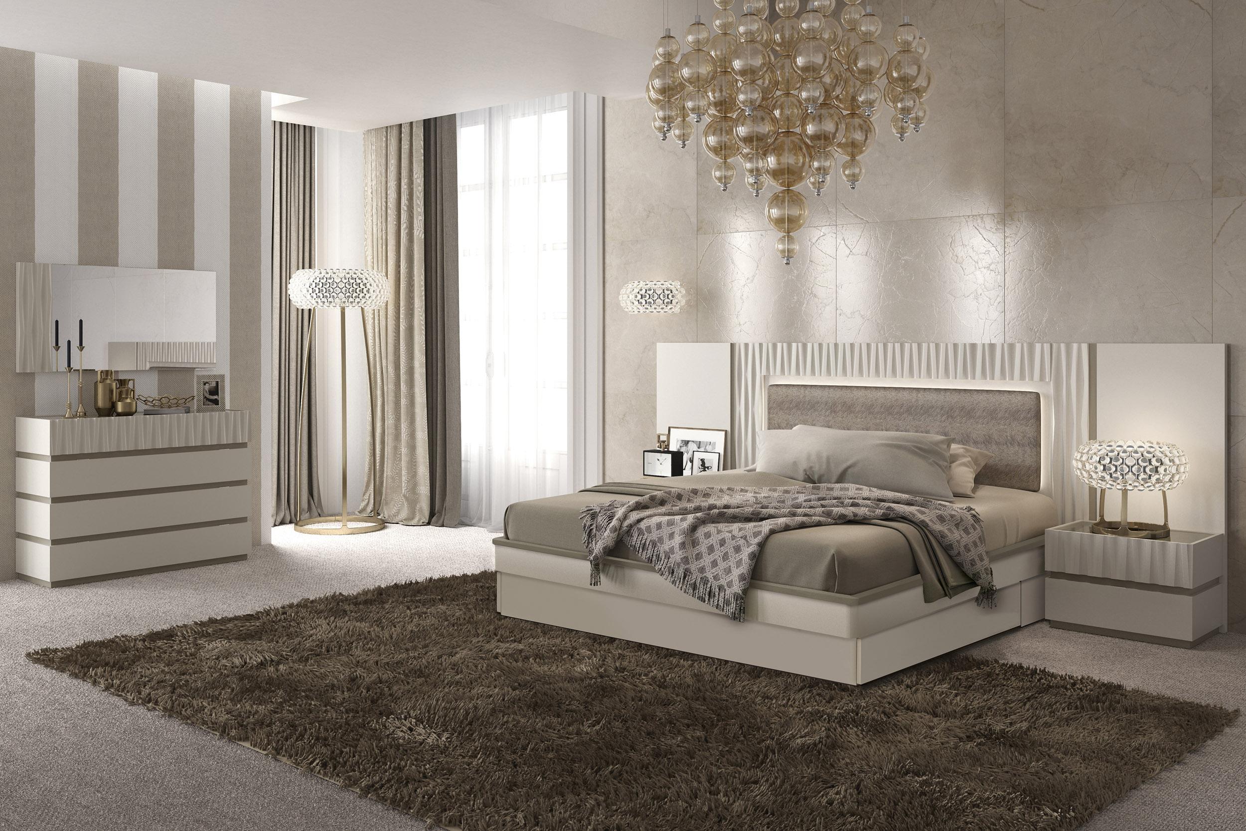 White Classic Look European Bedroom Suite Marina 01 